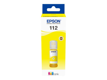 Tinta 112 EcoTank Pigment Yellow ink bottle