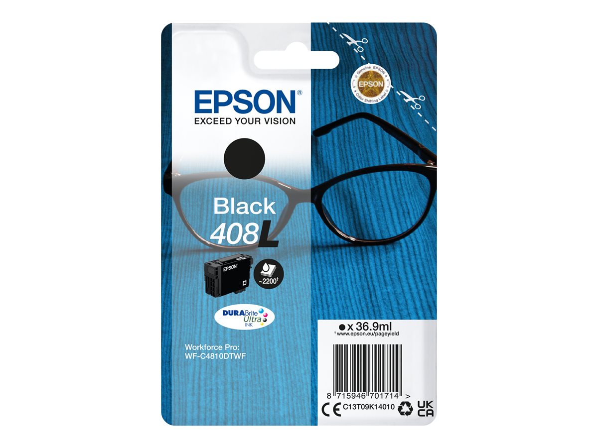 EPSON  408L  Black DURABrite Ultra tinte