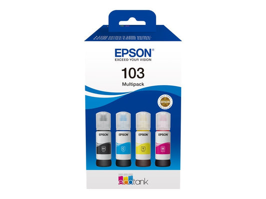 EPSON Ink Cartridge 103 EcoTank 4-colour Multipack L3110 L3111 L3150 L3151